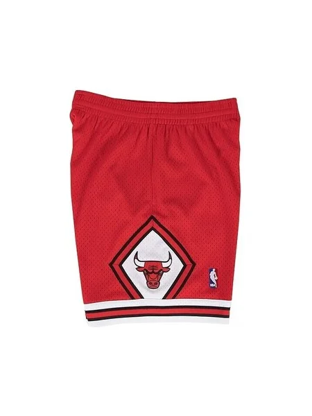 Pantaloni Mitchell & Ness roșu