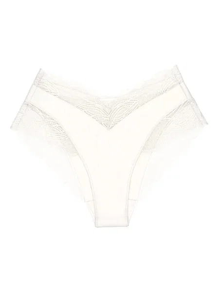 Triumph Klasične spodnje hlačke Lift Smart Bandeau Maxi EX Écru bela