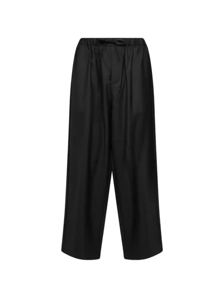 Pantaloni Rose Burrito de lână cu cordon negru