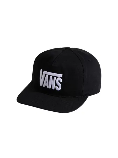 Vans Šiltovka Drop V Logo Snapback Čierna biela