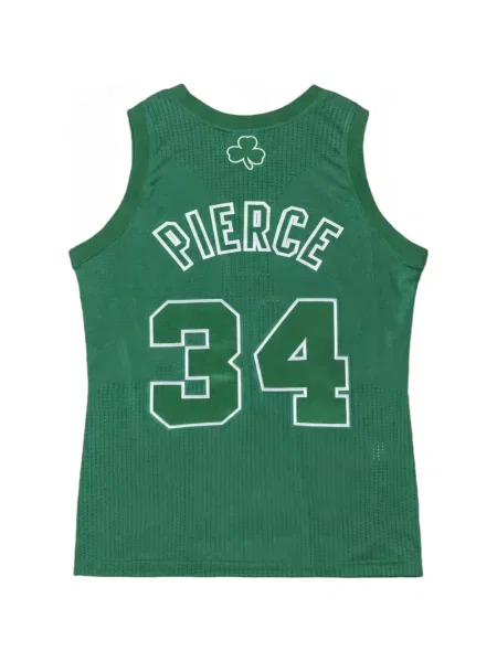 Cămașă Mitchell & Ness din jerseu verde