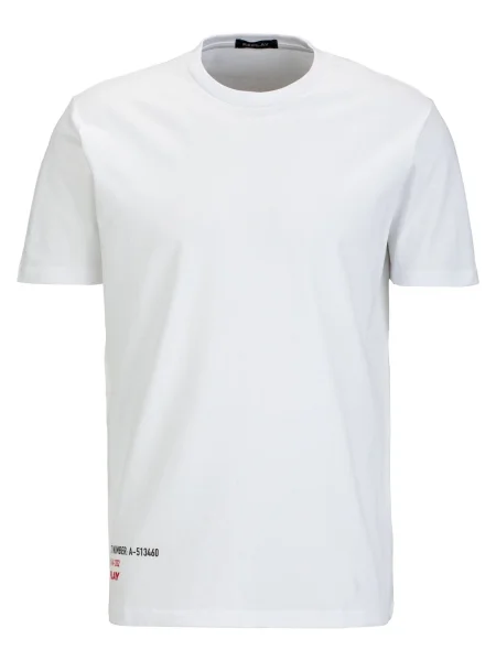 ELLESSE Majica rdeča / črna bela