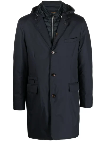 Palton Moorer albastru