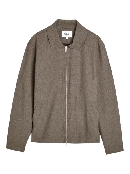 Риза Wax London кафяво