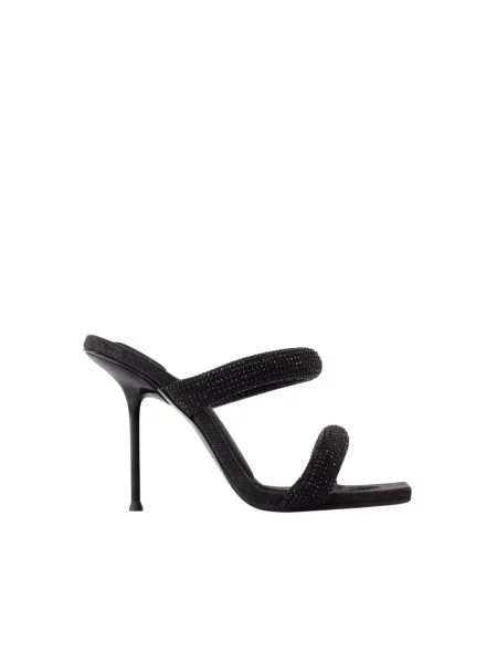 Klapki Alexander Wang czarne