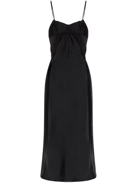 Rochie midi Jil Sander până la genunchi de costum negru