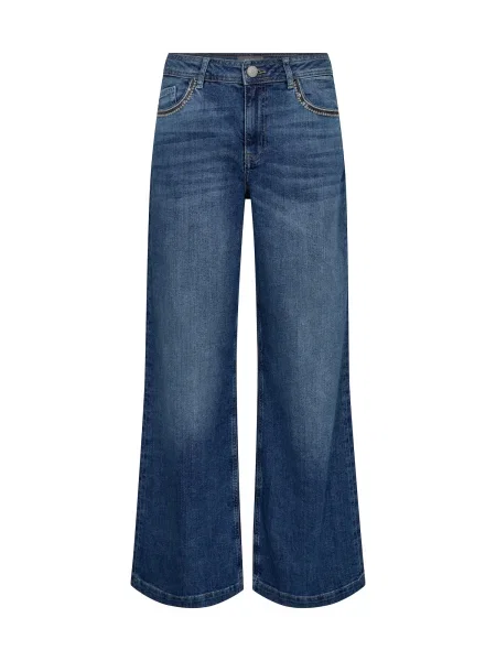 MOS MOSH Jeans Dara Deco denim albastru