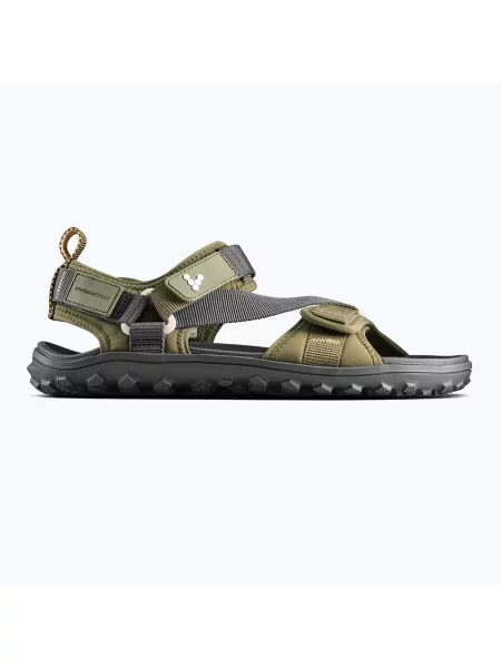 Sandale barefoot pentru femei Vivobarefoot Tracker Ora dark olive măslin