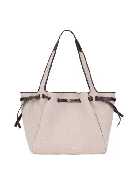 Shopperka Tory Burch biała
