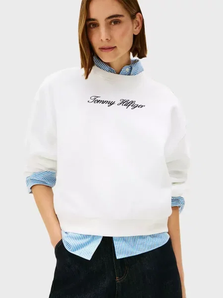 Світшот Tommy Hilfiger білий