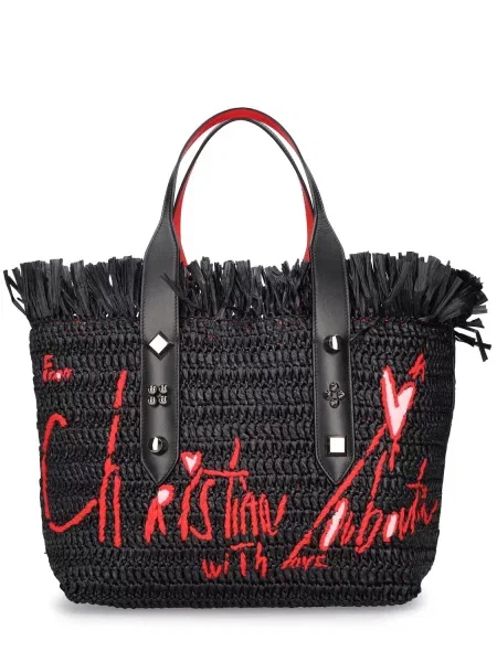 Kabelka Christian Louboutin čierna