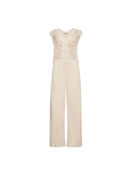 Kombinezon Mos Mosh elegancki beżowy