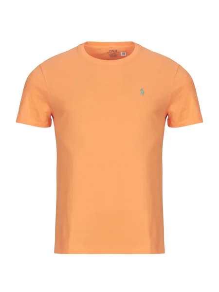Polo majica Polo Ralph Lauren s kratkimi rokavi oranžna