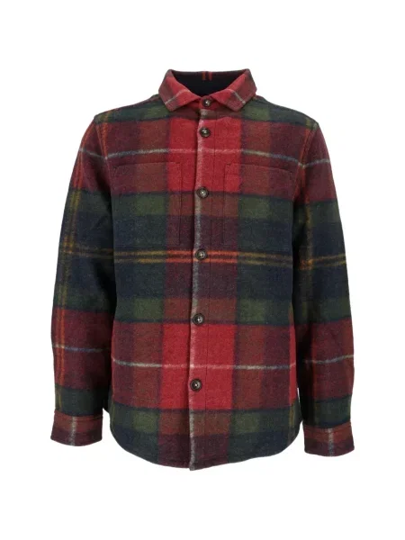 Καρό μπουφάν Barbour κόκκινο
