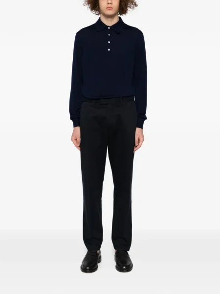 Polo Tom Ford de lână albastru
