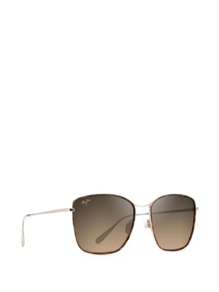 Слънчеви очила Maui Jim с тигров принт кафяво