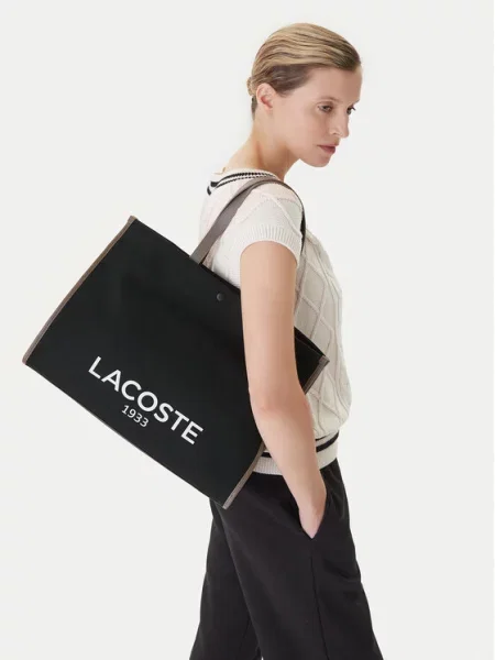 Torebka Lacoste czarna