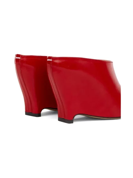 Klapki mules Maison Margiela czerwone