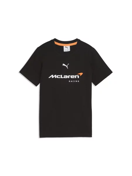 PUMA Młodzieżowa koszulka McLAREN RACING Big Logo Akcesoria czarny