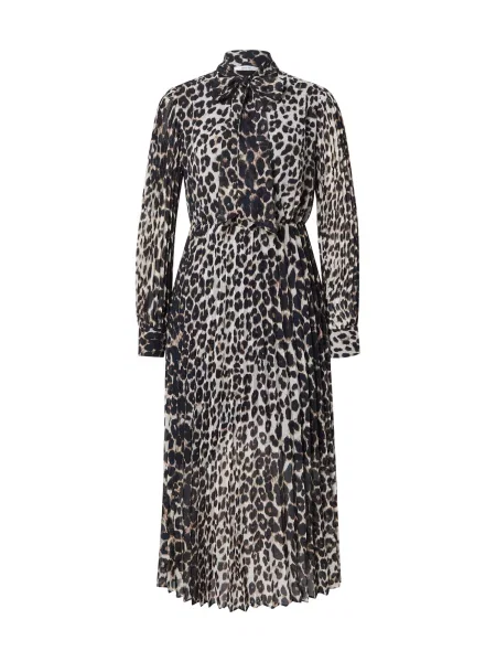 ABOUT YOU Rochie tip bluză Hellen bej / maro negru