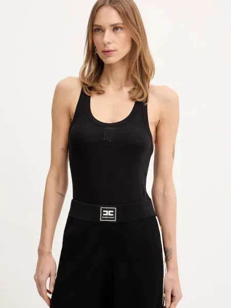 Tricou Elisabetta Franchi de lână negru