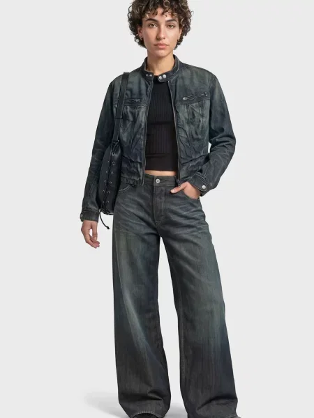 Широкі джинси G-star Raw сині