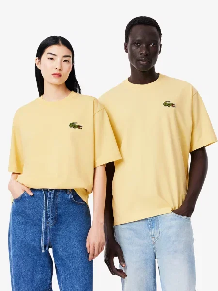 Жіноча Футболка Lacoste жовтий