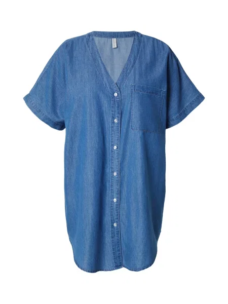 ONLY Carmakoma Bluză CARBEA denim albastru