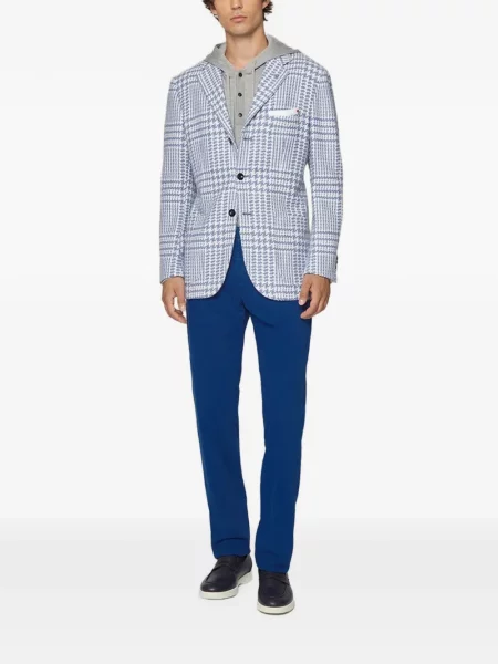 Blugi Kiton cu 5 buzunare albastru