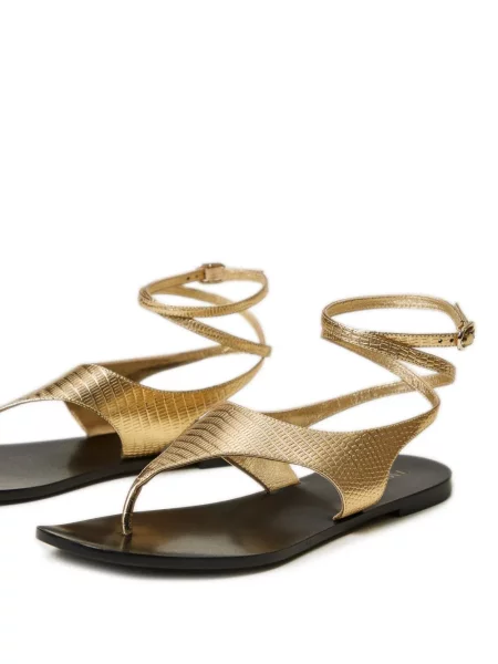 Sandale Twinset auriu