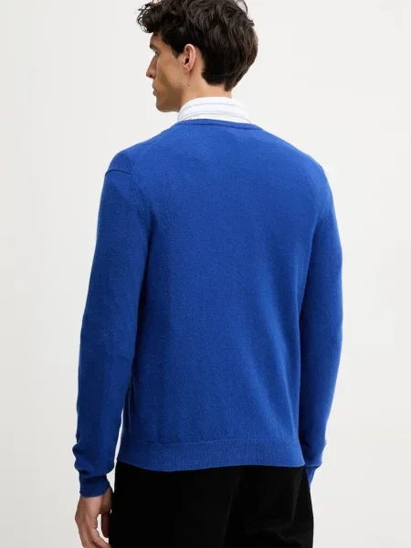 Шерстяной свитер United Colors Of Benetton серый
