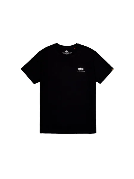 ALPHA INDUSTRIES Tricou / alb negru