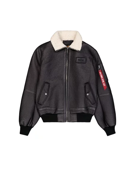 ALPHA INDUSTRIES Geacă de primăvară-toamnă negru