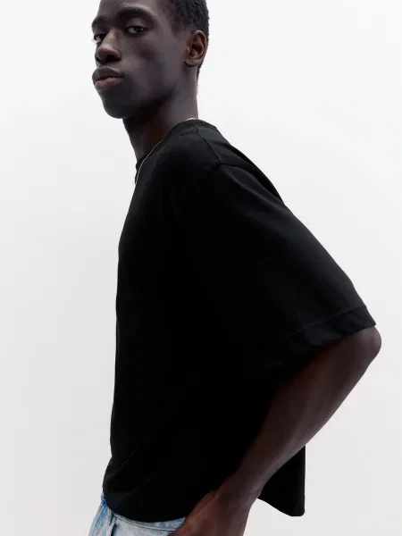 Pull&Bear Tricou negru