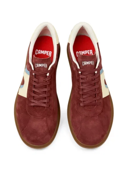 Sneakerși Camper din piele roșu