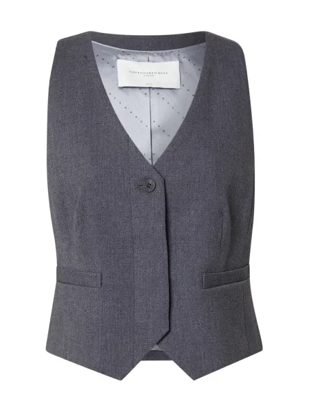 Copenhagen Muse Vestă de costum TAILOR grafit gri