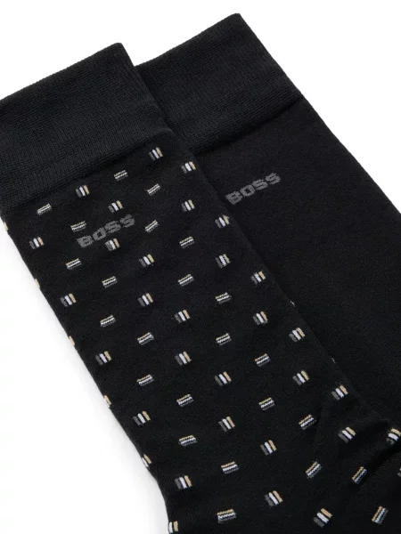 Șosete Boss tricotate negru