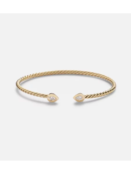 Brăţară David Yurman auriu