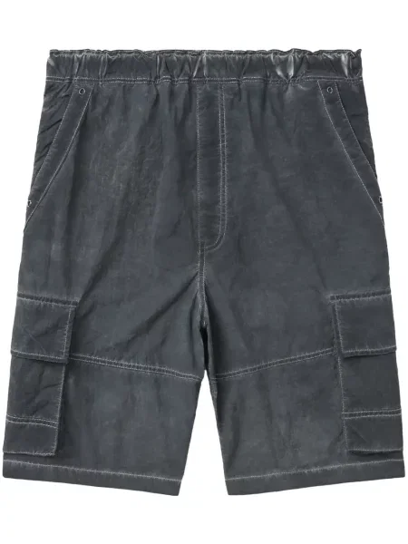 Šortky cargo Izzue s potiskem šedé