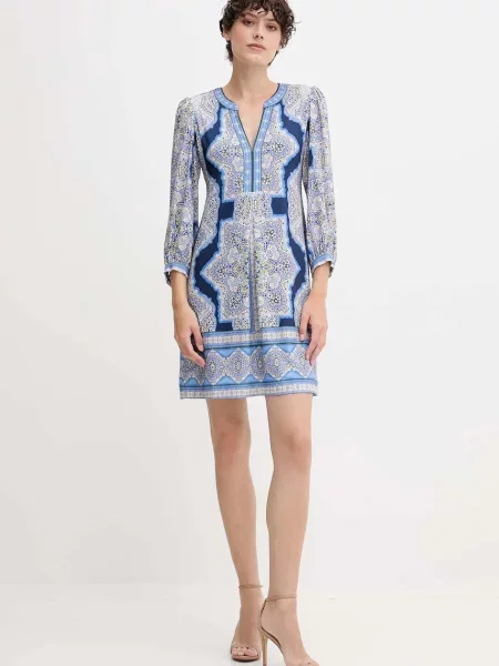 Сукня Hale BOB mini розкльошена синій