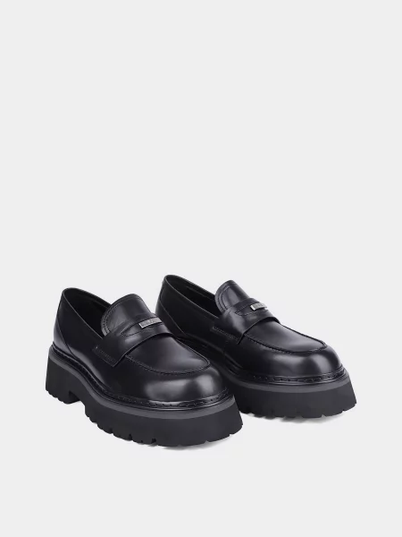 Шкіряні Лофери MIRATON чорний