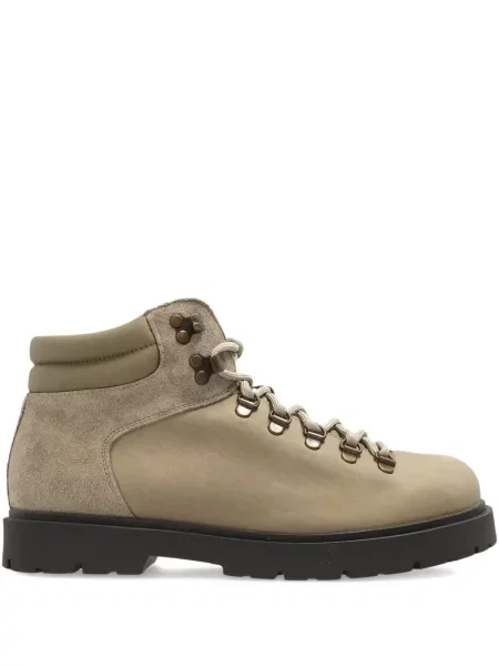 Botine Birkenstock cu șireturi din dantelă