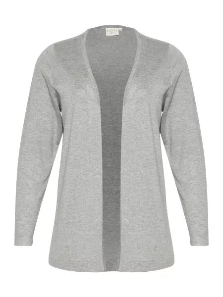 KAFFE CURVE Geacă tricotată Farsia' gri