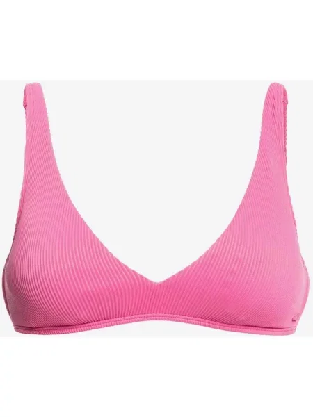 Góra od bikini Roxy Love The Oceana V w kolorze różowym XS różowe