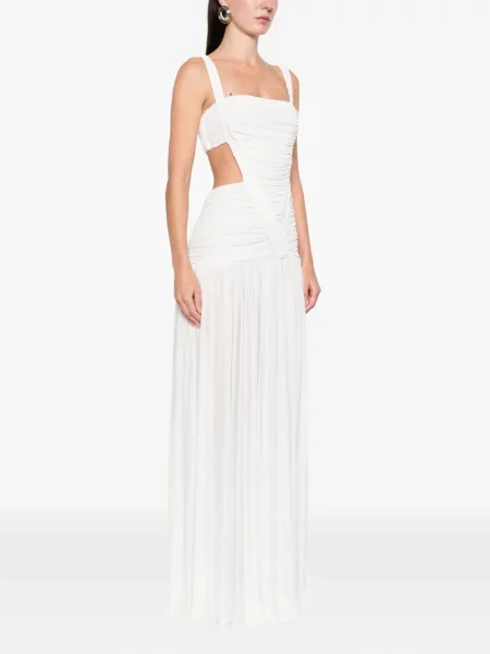 Rochie maxi Christopher Esber alb
