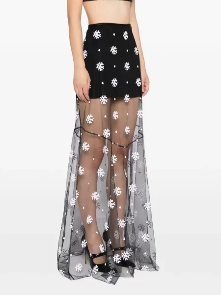Fusta maxi Macgraw negru