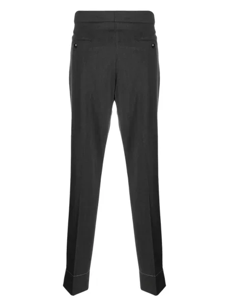 Vilnonės kelnės Ralph Lauren Purple Label pilka