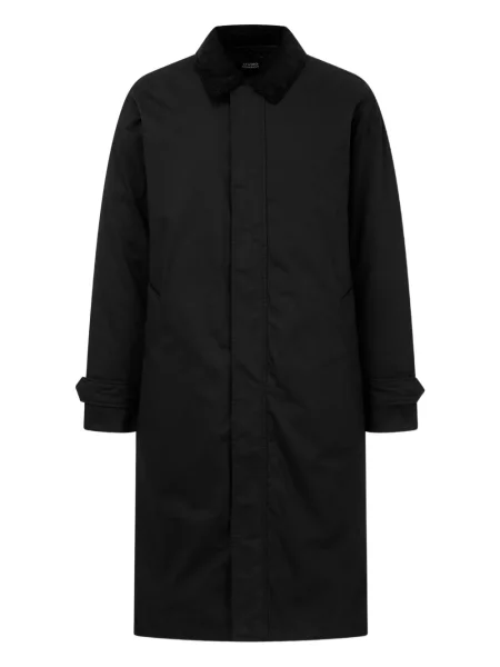 Manšestrová s límcem lov bunda Tomboy černá