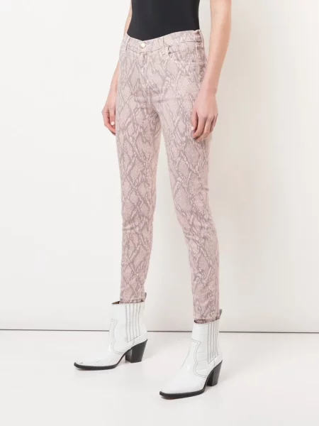 Skinny τζιν J Brand με σχέδιο ροζ
