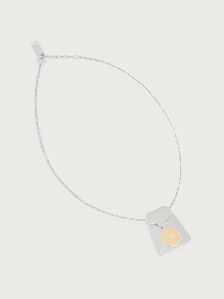 Maison Margiela női sárgaréz nyaklánc medállal